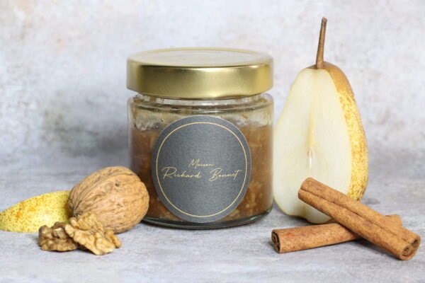 Confiture de Noël poire noix – Maison Richard Bonnet