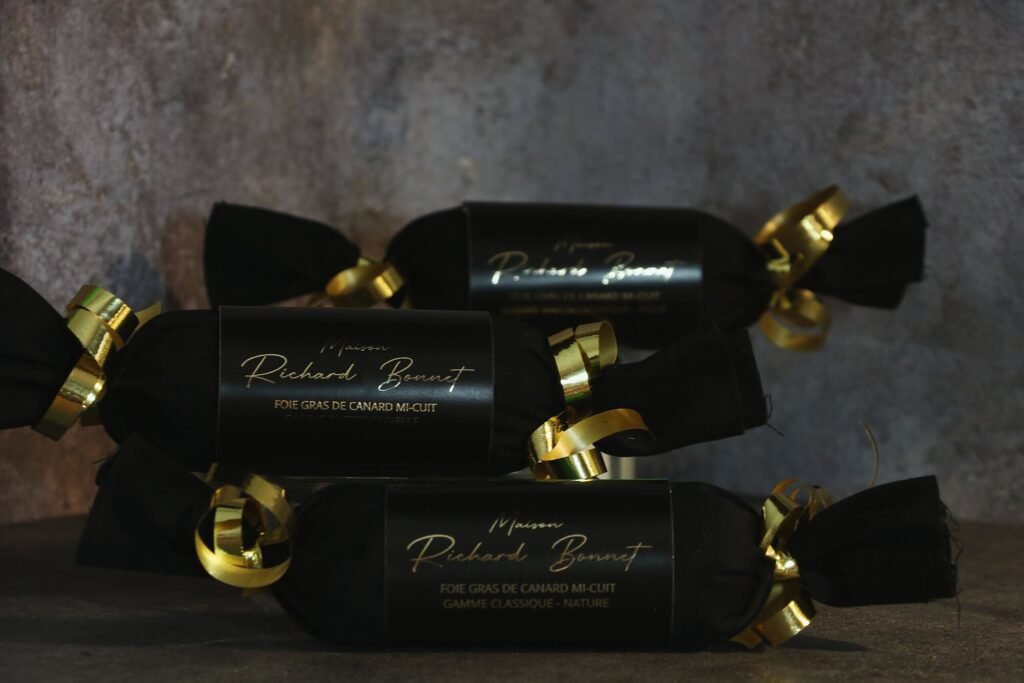 Trois ballotines de foie gras, Maison Richard Bonnet
