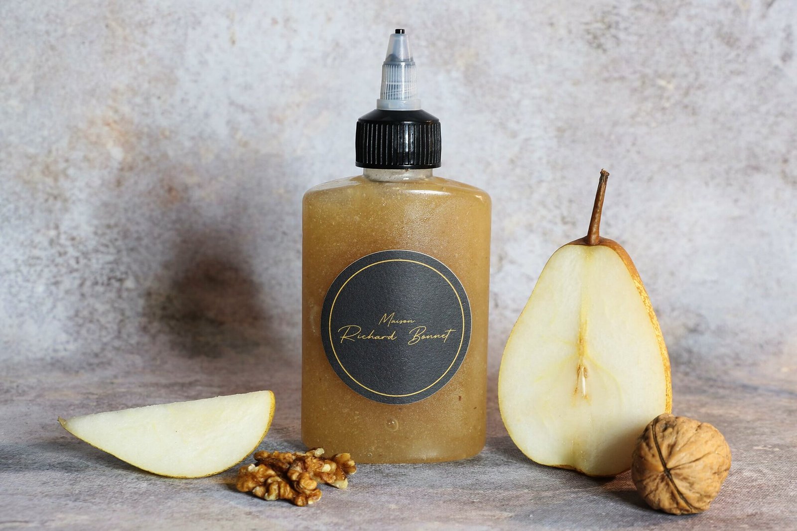 Gel de dressage poire et noix, Maison Richard Bonnet