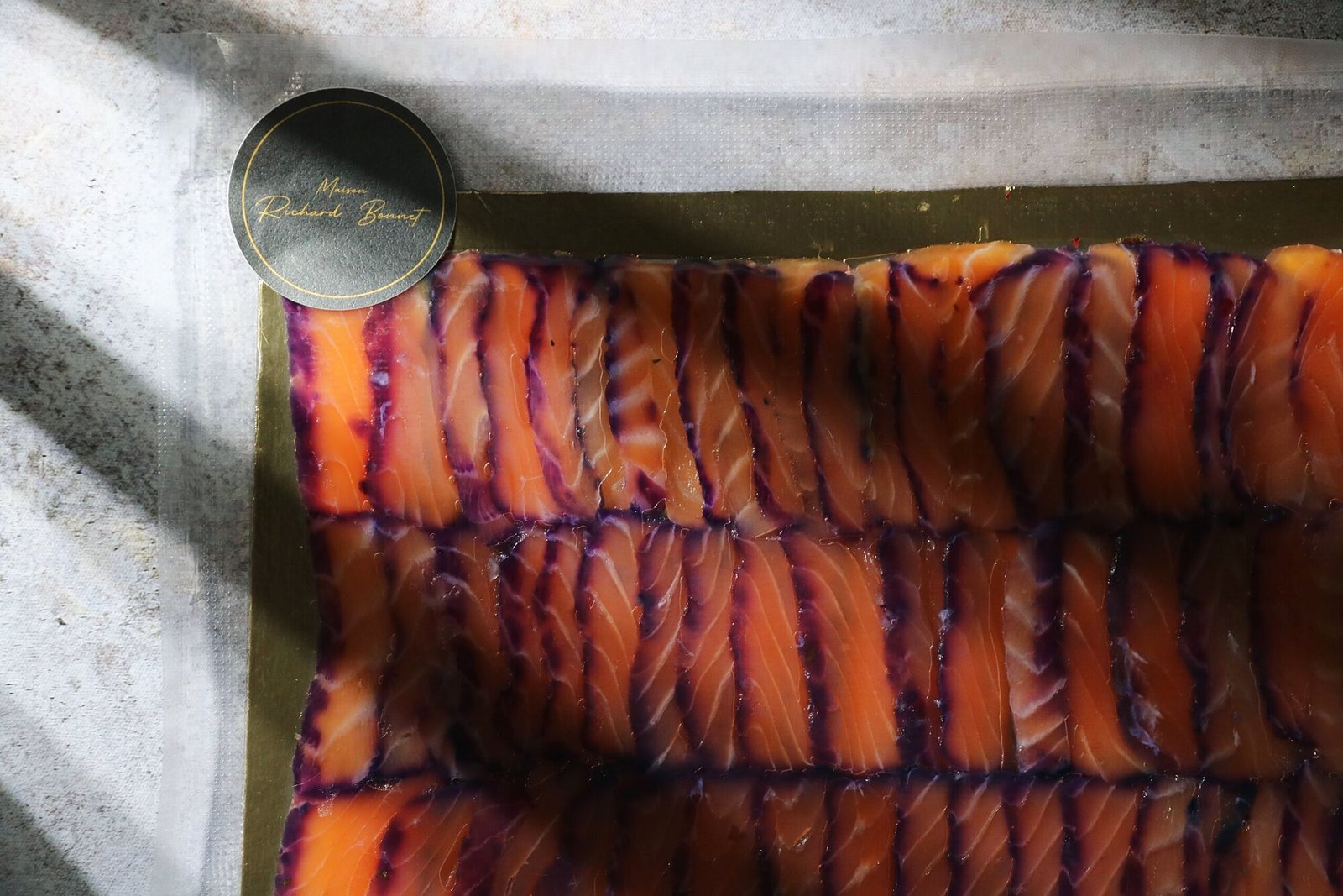 Saumon gravlax, Maison Richard Bonnet