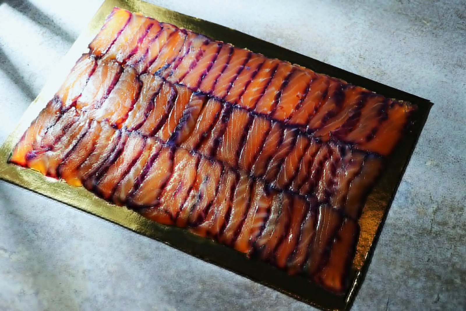 Saumon gravlax, Maison Richard Bonnet